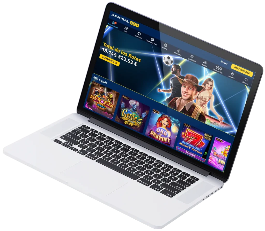 Página de Inicio de AdmiralBet