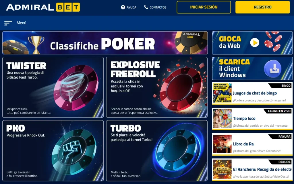AdmiralBet Poker