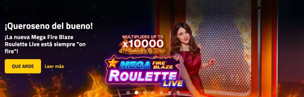 Mega Fire Blaze AdmiralBet Ruleta Live